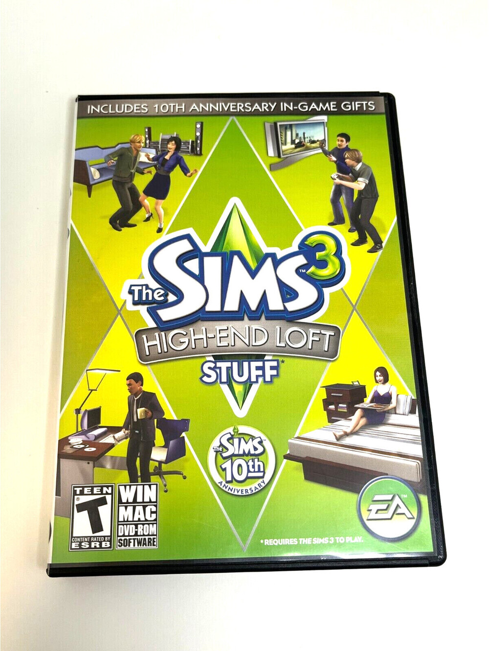 The Sims 3 High-End Loft Stuff WIN MAC DVDROM (Case and Manual)